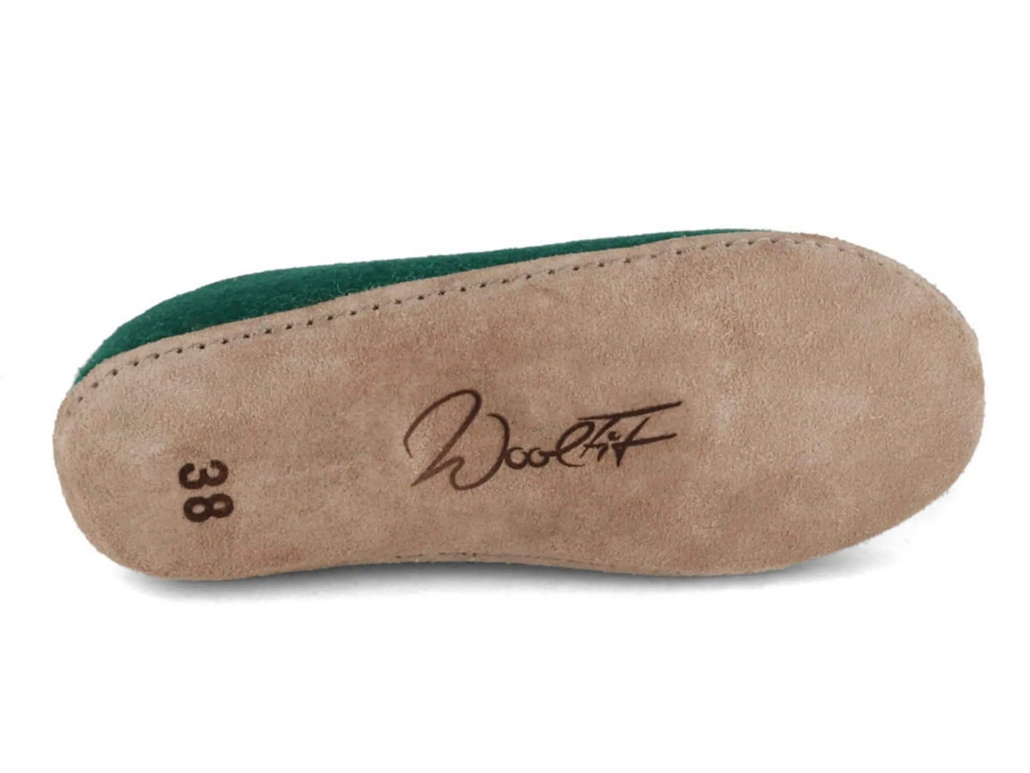 WoolFit Classic | Felt Slippers with Insoles & Leather Sole