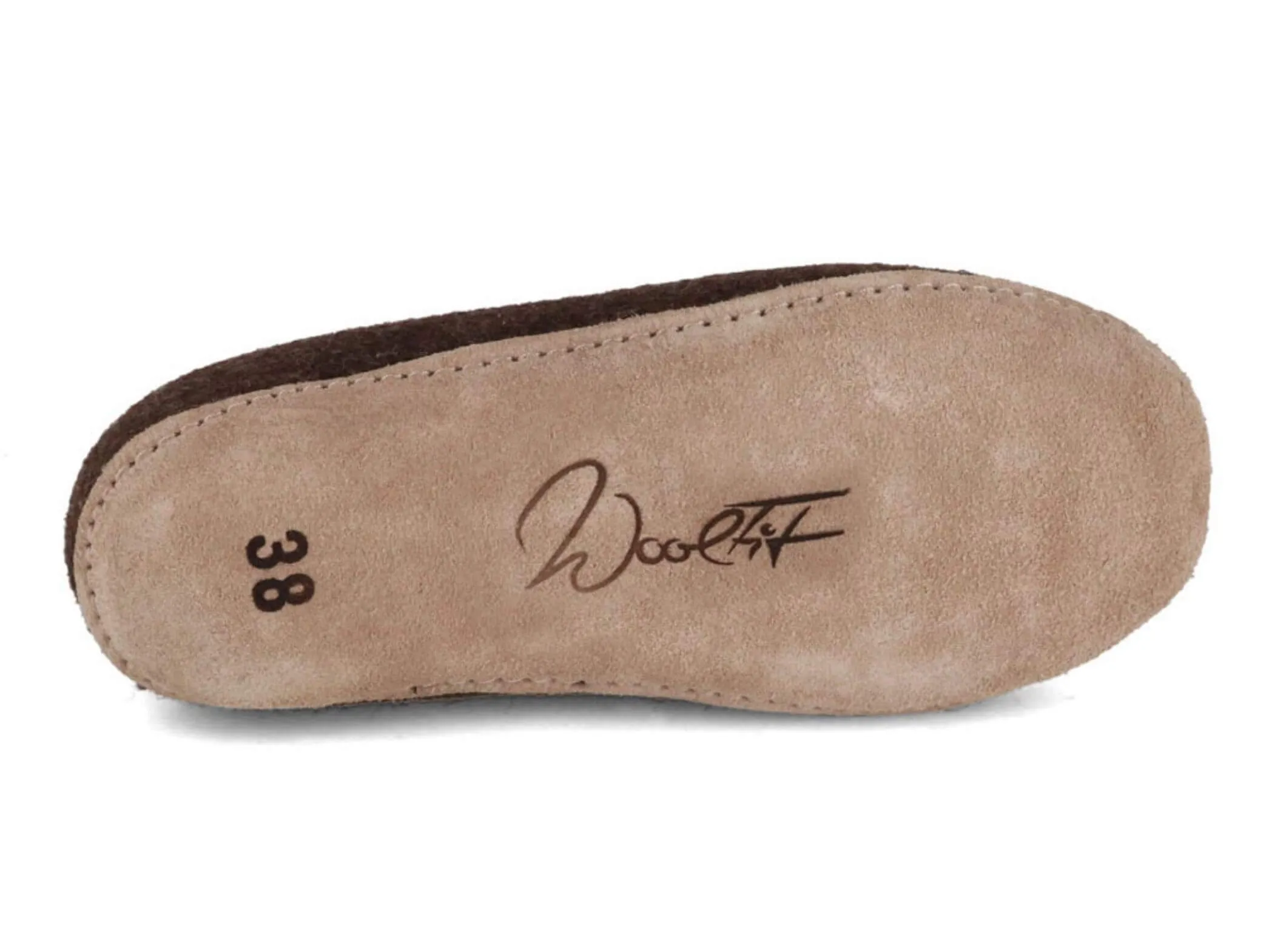 WoolFit Classic | Felt Slippers with Insoles & Leather Sole